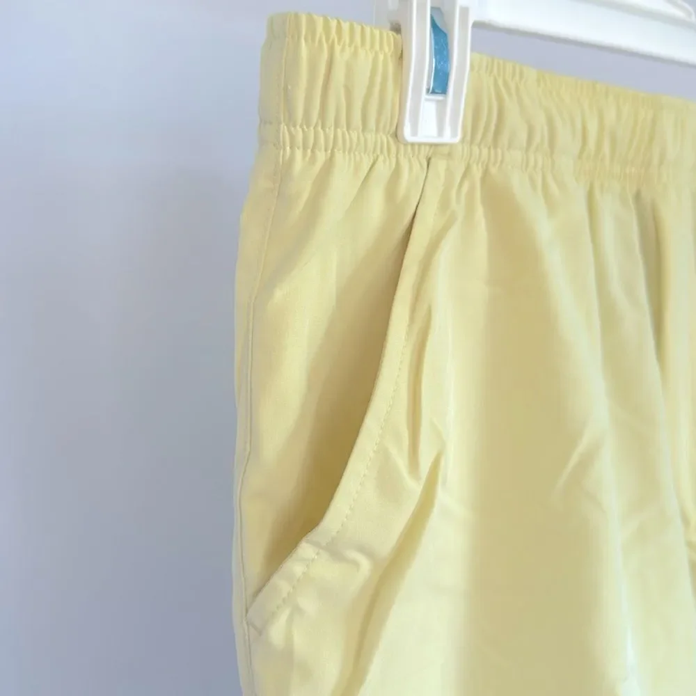 RBX  New Yellow Athletic Shorts with pockets
